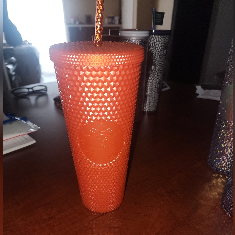 Starbucks studded cups